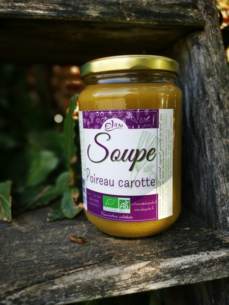 Soupe Potiron Poireau Carotte Soupe De Potiron Aux Carottes · Aux Délices Du Palais 11 Soupe de poireau carotte - 750 ml - Espace pro : Elan Jardin